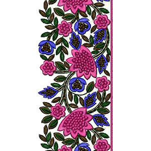 Lace Embroidery Design 12858