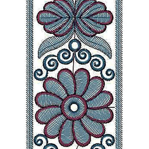 Lace Embroidery Design 12893