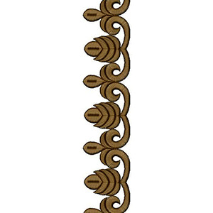 New York Fashion Lace Embroidery Design