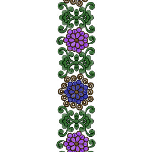 Lace Embroidery Design 13203