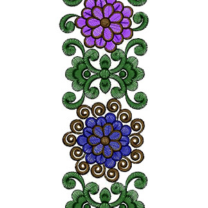Lace Embroidery Design 13203