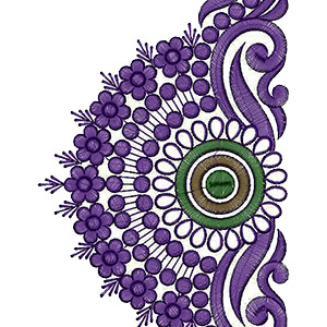 Princess Crown Embroidery Design For MultiHead Embroidery Machine