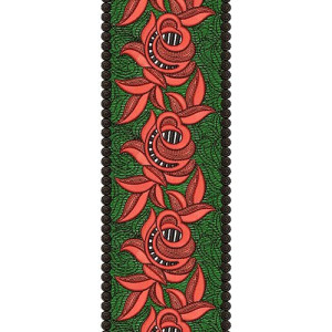 Latest Lace Embroidery Design 14346