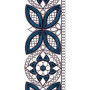 Cording Embroidery Lace Design 14387