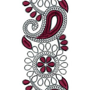 Special Festival Collection Of Lace Border Design 14419