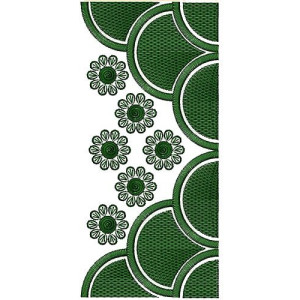 Exclusive Banarsi Lace Embroidery Design 14659