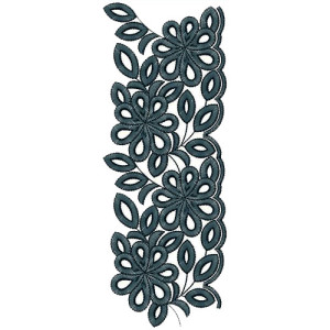 Antique Lace Embroidery Design 14662