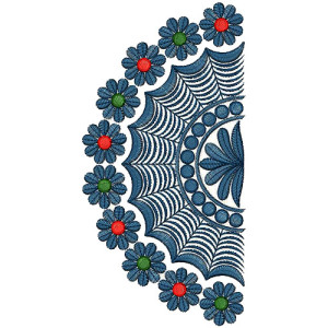 Embroidery Lace Design 14899