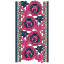 Boho Gypsy Lace Border Embroidery Design 15155