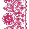 African Kaftan Lace Embroidery Design 15169