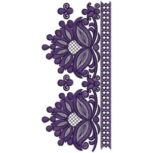 Bodycon Midi Dresses Embroidery Lace Design 15431