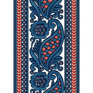 Exquisite Embroidery Lace Border Design 15512