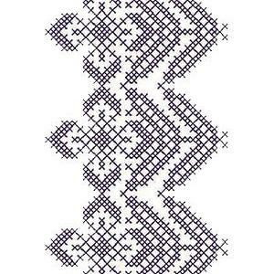 Catchy Lace Work Design 16021