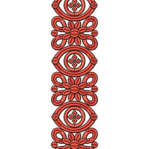 Floral Lace Embroidery Designs 16075