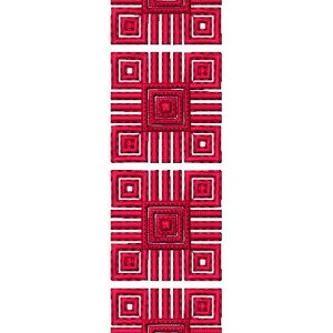 Scarf Embroidery Lace Design 16570