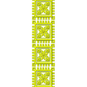 Batik Lace Embroidery Design 16572