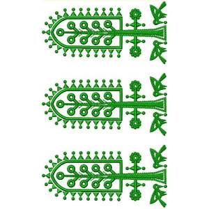 Yuki Crafts Warli Embroidery Design 16917