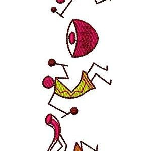 Warli Embroidery Design 16919