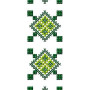 Russian Cross Stitch Lace Embroidery Design 17086