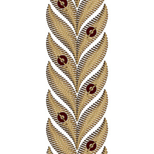 Amazing Stylish Sequins Small Lace Design