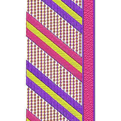 Extremely Traditional Sequins Tatami Lace Border Brocade