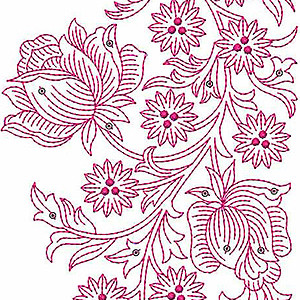Lace Embroidery Design 18364