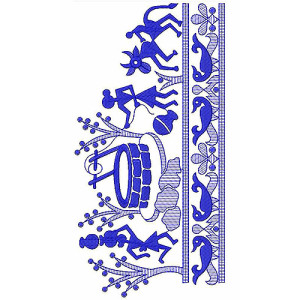 Lace Embroidery Design 18556