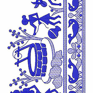 Lace Embroidery Design 18556