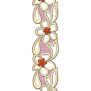 Lace Embroidery Design 18884