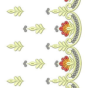 Lace Embroidery Design 18892