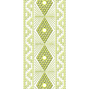 Lace Embroidery Design 19368