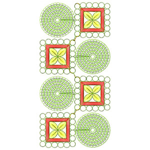 Lace Embroidery Design 19370