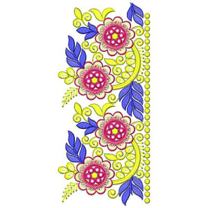 Lace Embroidery Design 19499