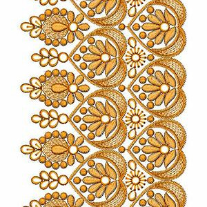 Lace Embroidery Design 19505