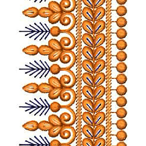 Lace Embroidery Design 19698