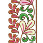 Lace Border Brocade Embroidery Design