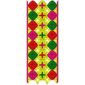 Edging Embroidery Design 19838