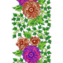 Floral Lace Embroidery Design 19847