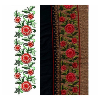 Lace Embroidery Design 20111