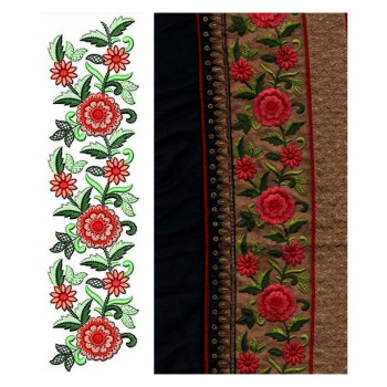 Lace Embroidery Design 20173