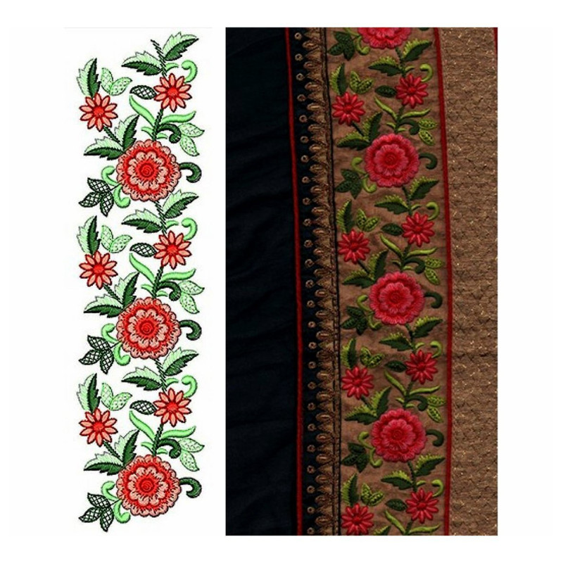 Lace Embroidery Design 19979