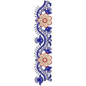 New Lace Embroidery Design 20007