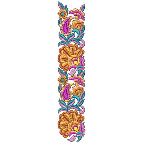 2014 Latest Fashion Embroidery Design