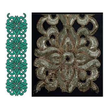 Lace Embroidery Design 20174