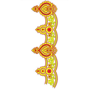 Lace Embroidery Design 20371