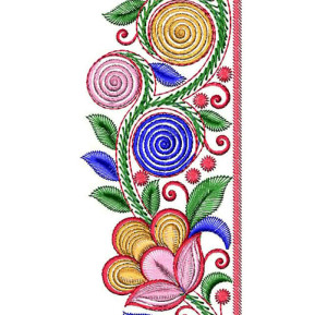 Beautiful Flat Embroidery Lace Designs