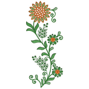 Lace Embroidery Design 20639