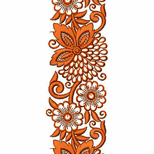 Lace Embroidery Design 20648