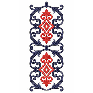 Lace Embroidery Design 20708