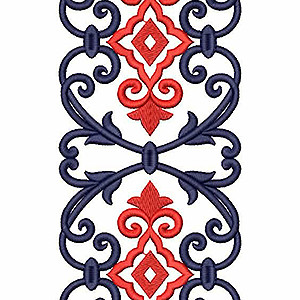Lace Embroidery Design 20708